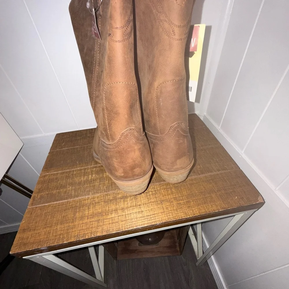 🔆NWT Masterson Boot Co. Brown Western Boots